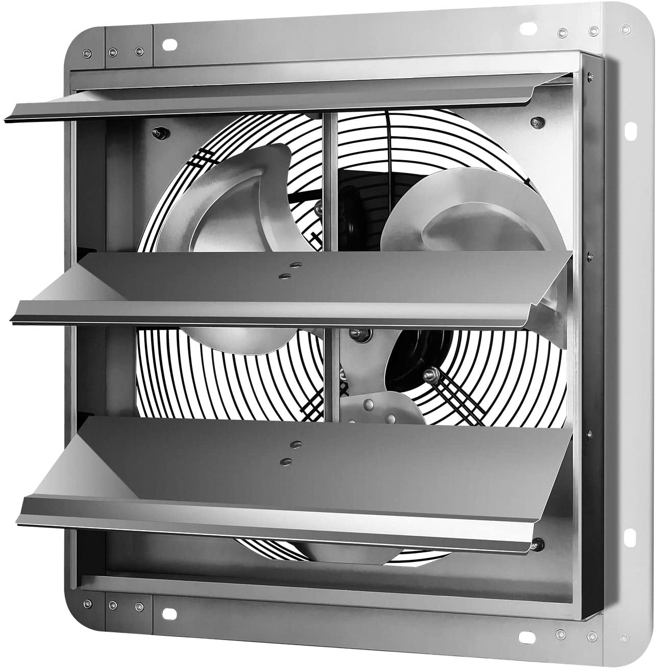 iPower 14 inch 1000 CFM Shutter Exhaust Fan Aluminum High Speed ...
