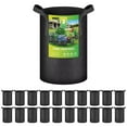 thumbnail image 1 of iPower 20-Pack 3 Gallon Plant Grow Bags Heavy Duty Durable Pots Thickened Nonwoven Aeration Fabric Container, Strap Handles for Garden, Black, 1 of 7