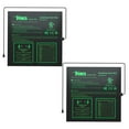 thumbnail image 1 of iPower 20" x 20.75" Seeding Heat Mat Upgraded Carbon Film Indoor Warm Hydroponic Plant Germination Starting Pad Durable Waterproof, Black, 2-Pack, 1 of 7