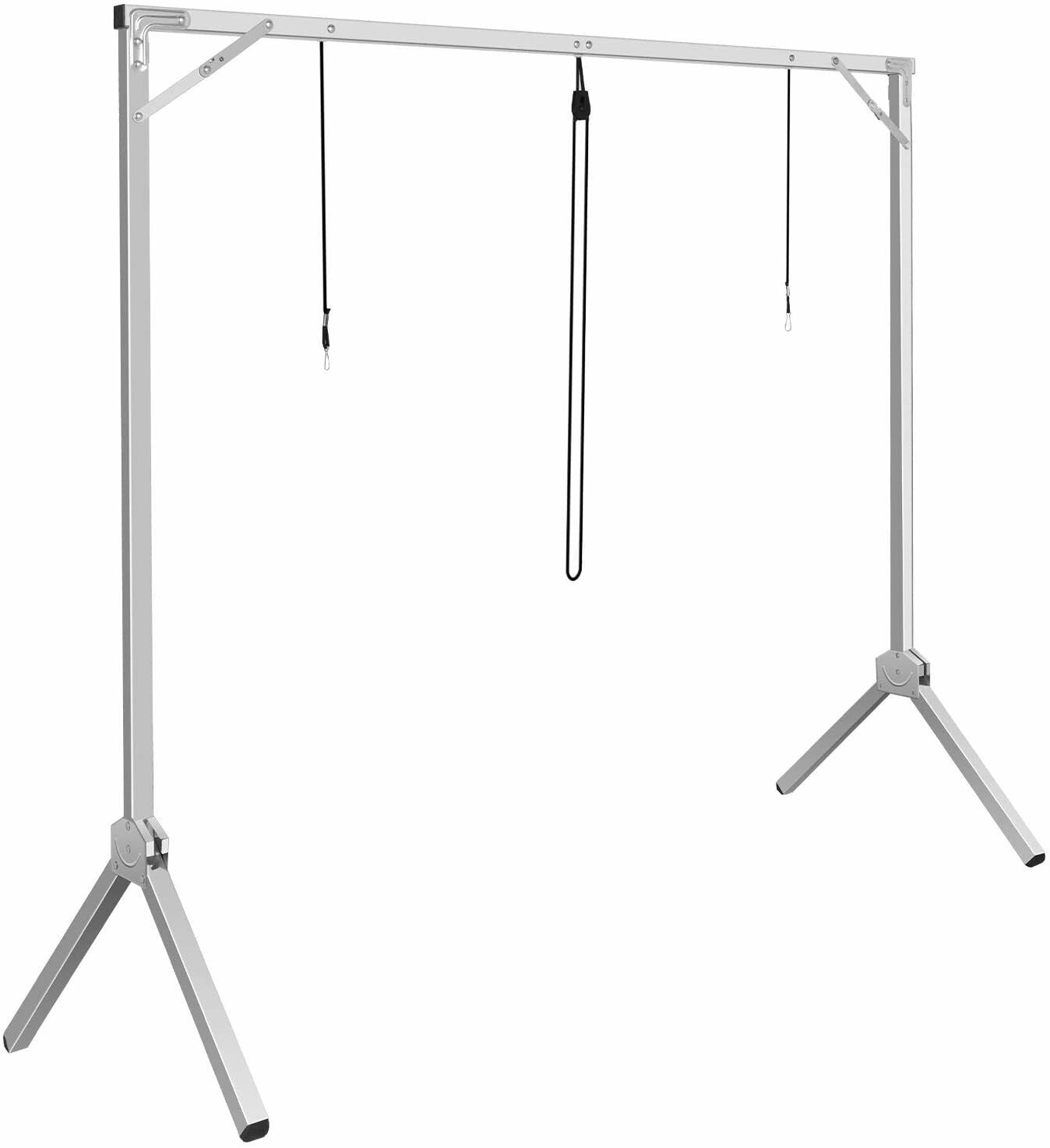 iPower 4 Ft Foldable Grow Light Stand Rack for Seed Starting No