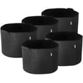 thumbnail image 1 of iPower 5-Pack 20 Gallon Plant Grow Bags Heavy Duty Thickened Nonwoven Aeration Fabric Pots Durable Container, 1 of 6