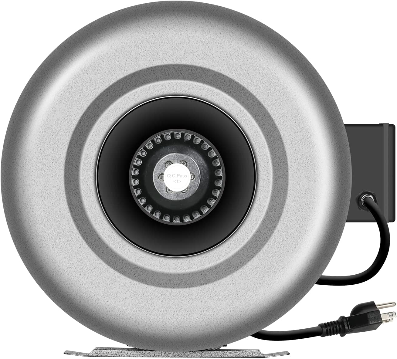 iPower 6" 442 CFM Inline Duct Ventilation Fan HVAC Exhaust Blower for