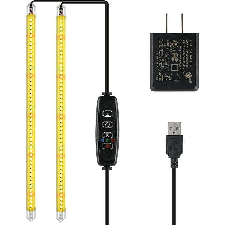 iPower LED Grow Light for Indoor Plants Grow Light Strips with