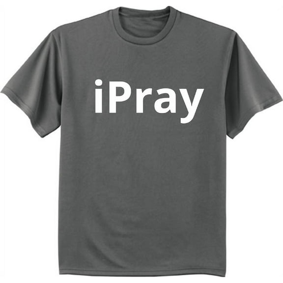 iPray Christian Jesus T-shirt Mens Graphic Tee