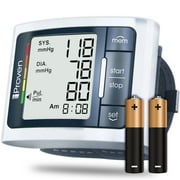 iProven Blood Pressure Monitor Wrist Cuff BP Monitor Batteries Included Bpm-337