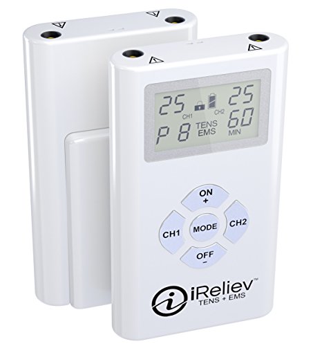 iReliev TENS and EMS Combination Unit Muscle Stimulator for Pain Relief NEW - image 1 of 9