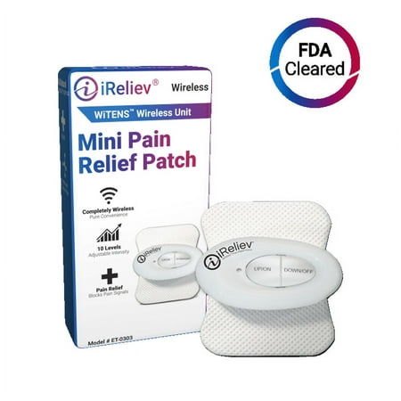 iReliev WiTENS Wireless Mini Pain Relief Patch, Model ET-0303