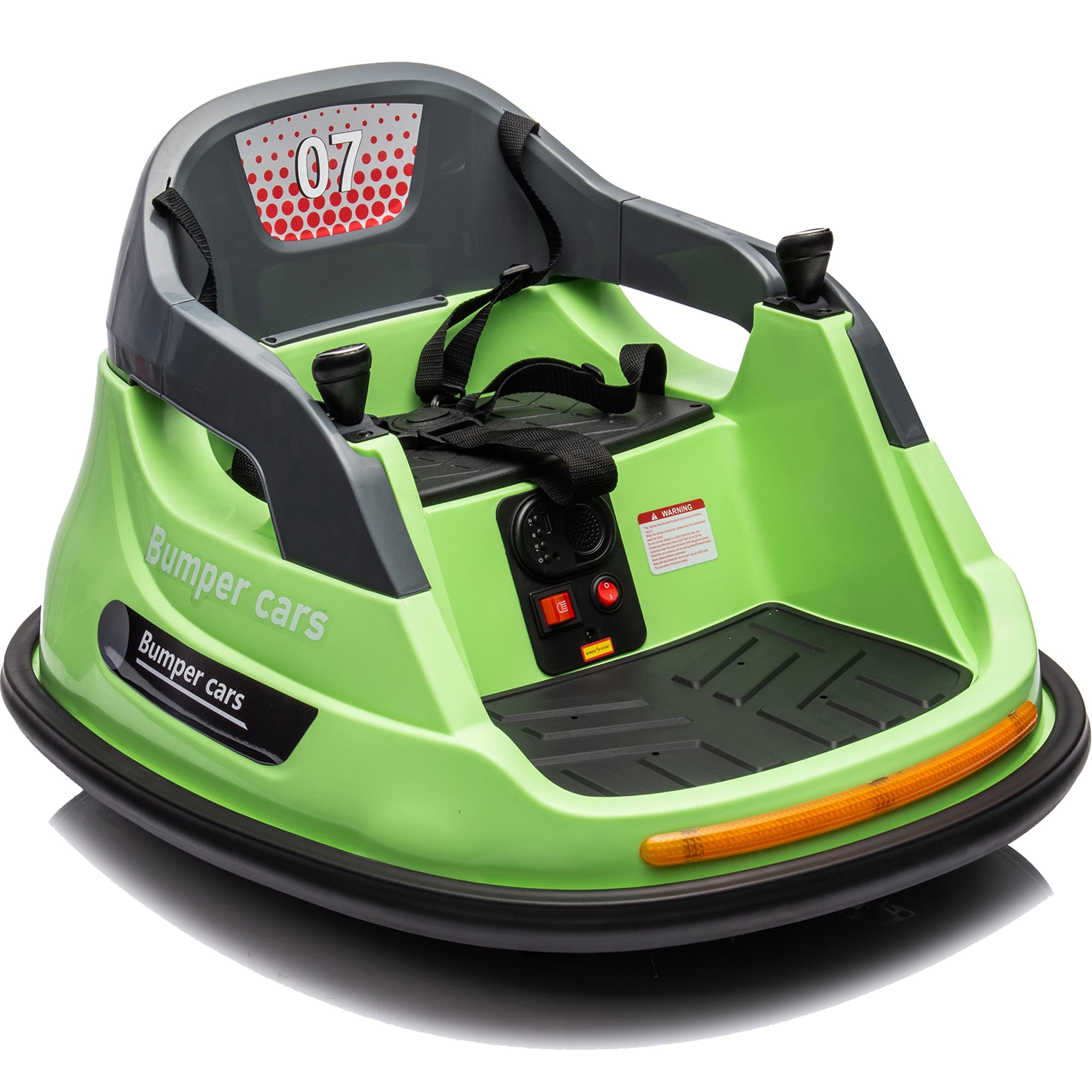 iRerts 12V Bumper Car for Kids Toddlers, Battery Powered Bumper Car Ride On Toys with Remote