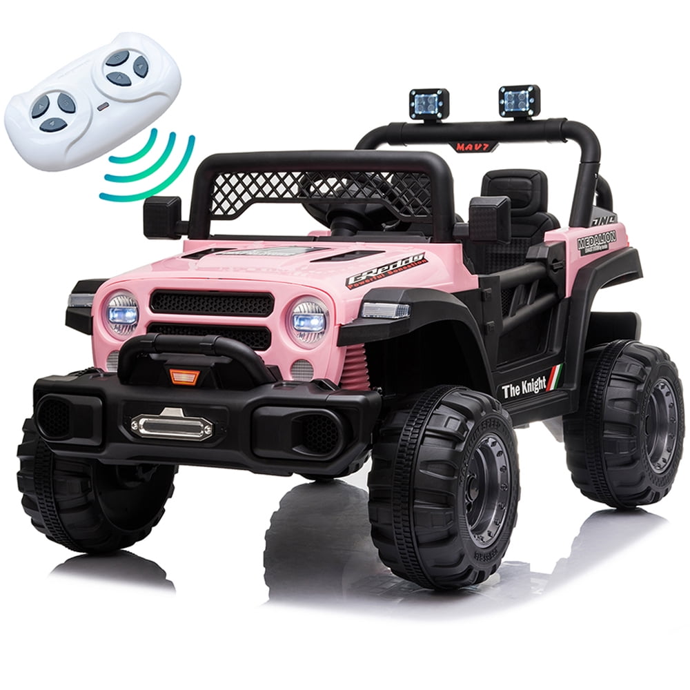 iRerts 12V Kids Ride on Truck, Kids Electric Cars with Remote Control