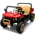 thumbnail image 1 of iRerts 24V 2 Seater Ride on Toy UTV, Powered Ride on Car with Remote Control, Automatic Tipping Bucket, Bluetooth, LED Light, USB/MP3 Port, Electric Cars for Kids Boys Girls Ages 3-8 Gifts, Red, 1 of 8
