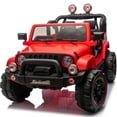 iRerts 24V Ride on Car, Battery Powered Ride on Truck for Kids Toddlers