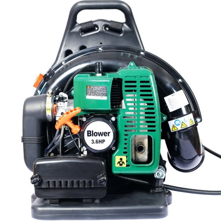 iRerts 63.3CC at 750 CFM Gas Powered Backpack Leaf Blower, Lightweight
