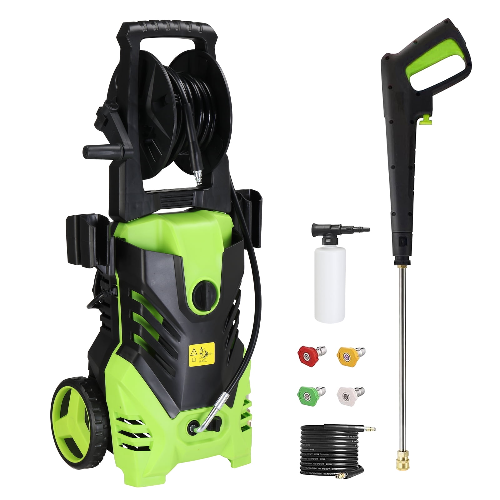 iRerts Electric Power Washer, 1800W 3000 PSI Max. 1.7 GPM Power Washer ...