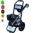 thumbnail image 1 of iRerts Gas Powered Pressure Washer, 3500PSI 2.5GPM Gas Pressure Washer with 212CC RATO Engine, 5PCS Adjustable Nozzles, Onboard Soap Tank, Spray Gun and Wand, Black, 1 of 11