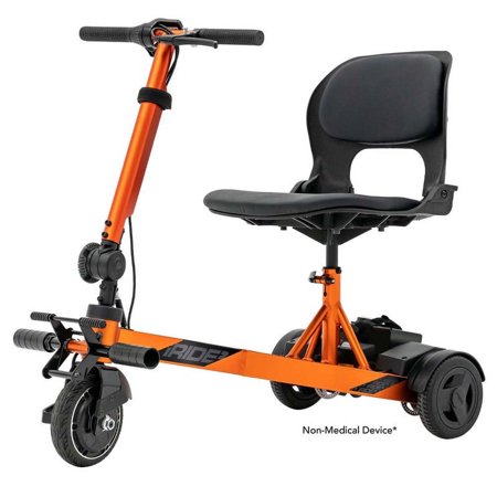 iRide2 Three Wheel scooter from Pride Mobility-Mango