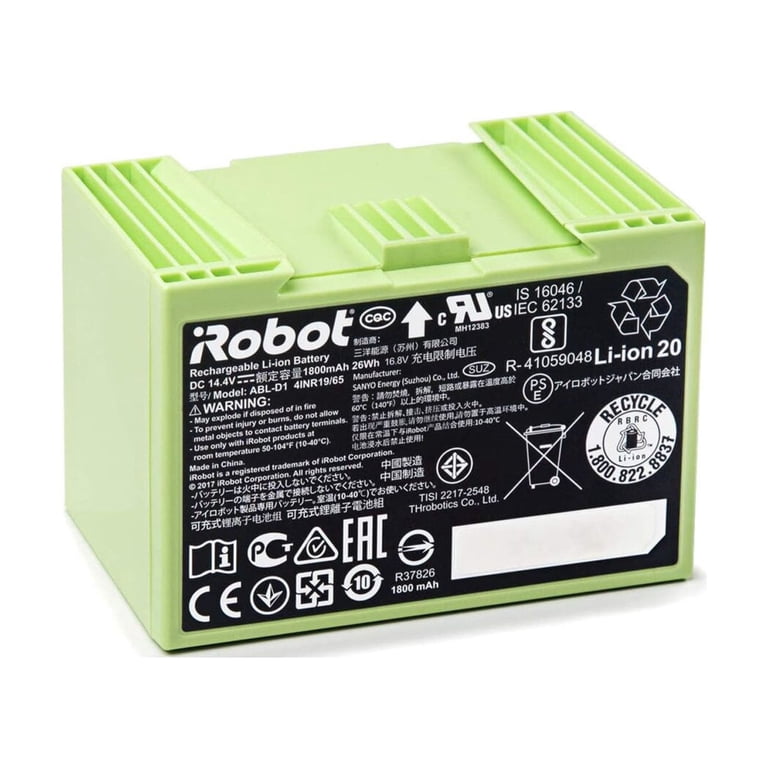 iRobot Advanced Power System バッテリー E and I Series Lithium Ion Rechargeable Replacement Battery