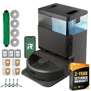 iRobot G185020 Roomba Plus 405 Combo Robot + AutoWash Dock Bundle with Deco Essentials 16Pcs Replacement Kit and CPS