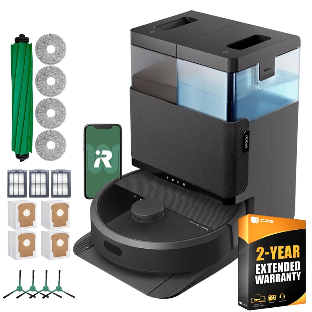 iRobot G185020 Roomba Plus 405 Combo Robot + AutoWash Dock