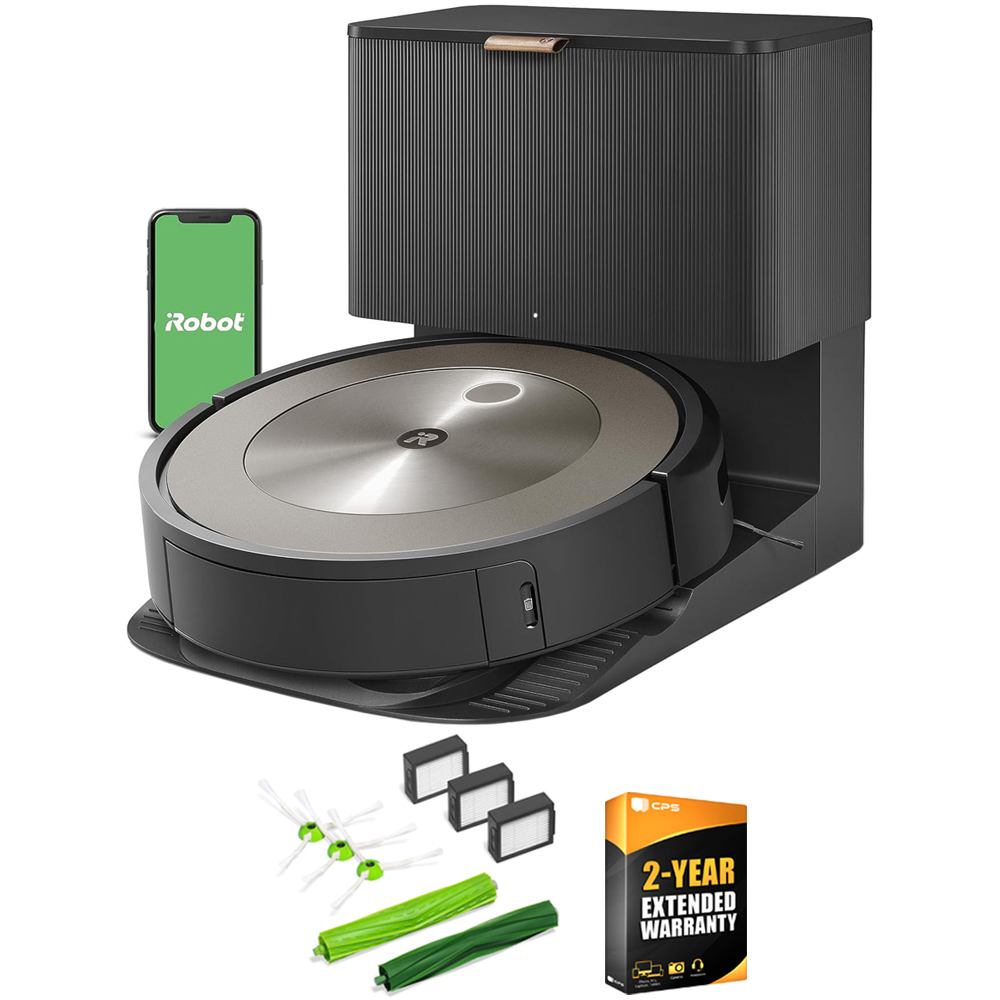 iRobot J955020 Roomba j9+ Robot Vacuum with Clean Base Auto Empty Base