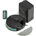 thumbnail image 1 of iRobot Roomba 104 Combo Robot Vacuum and Mop, Self-Emptying, LiDAR Navigation, Smart Mapping, Black, 1 of 12