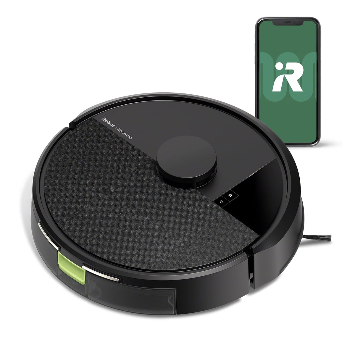 iRobot Roomba 105 Vac Robot Vacuum and Self-Charging Dock with Intense Power Lifting Suction, LiDAR Navigation, for Carpet and Hard Floors, Cleans in Neat Rows, Model # Q312020