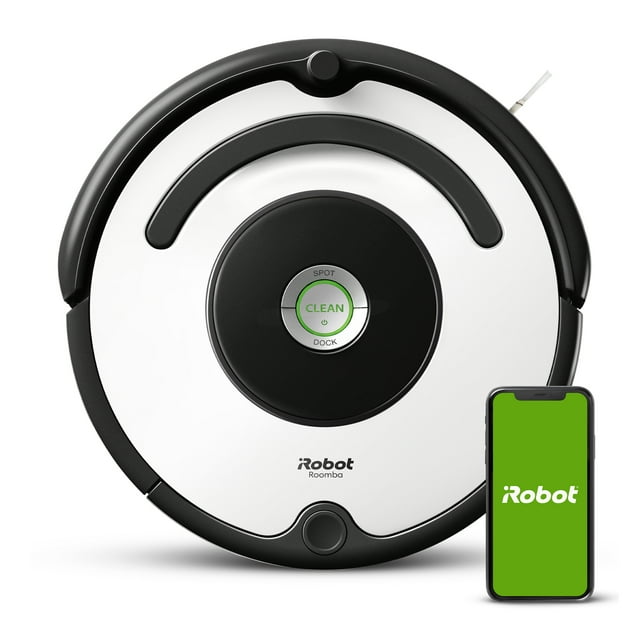 iRobot Roomba 670 Robot Vacuum-Wi-Fi Connectivity, Works with Google Home, Good for Pet Hair, Carpets, Hard Floors, Self-Charging