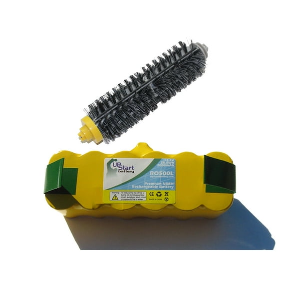iRobot Roomba 700 Series Battery and Bristle Brush - Kit Includes 1 Battery and 1 Bristle Brush