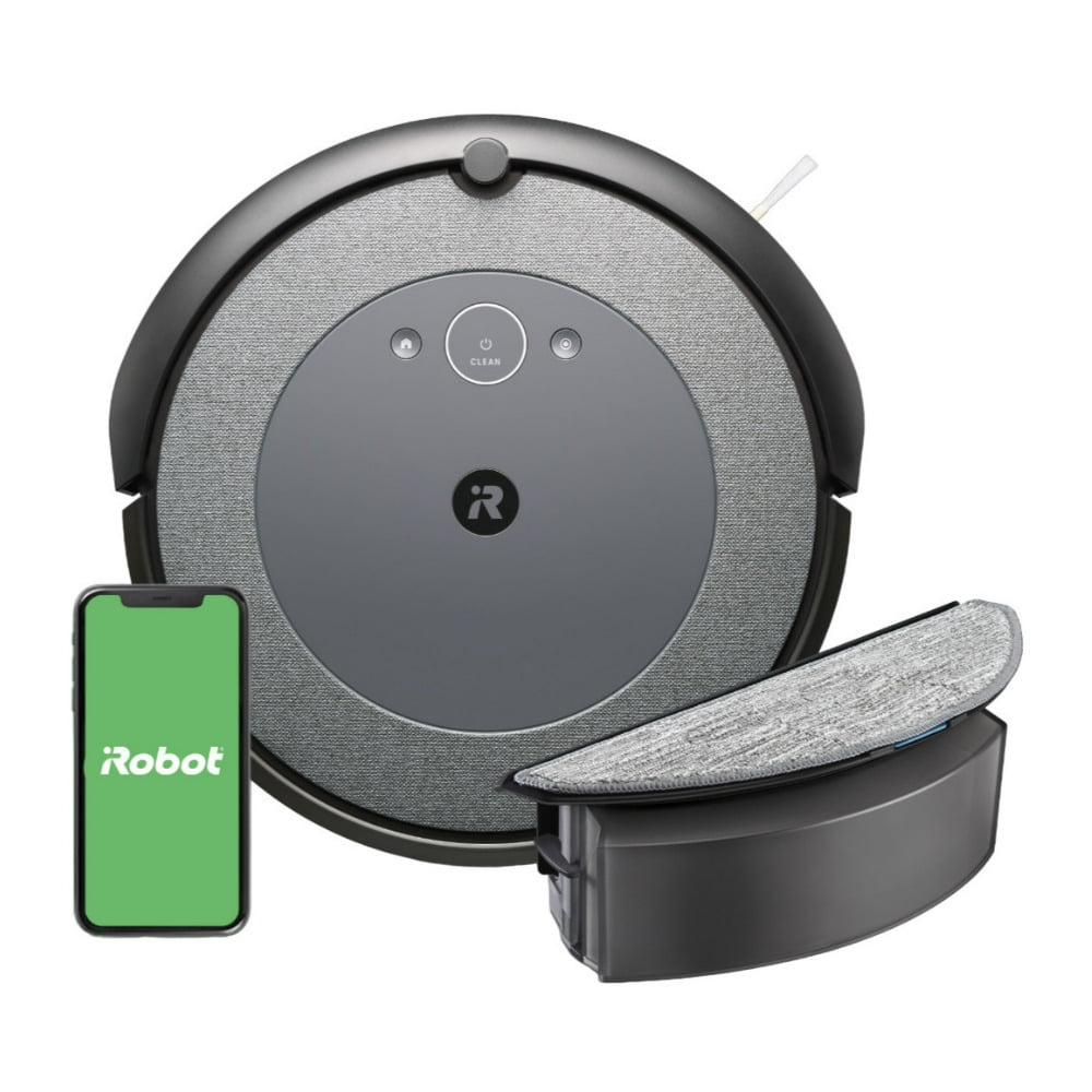 iRobot Braava 380t Advanced Robot Mop Wet Mopping and Dry Sweeping cleaning modes, large spaces