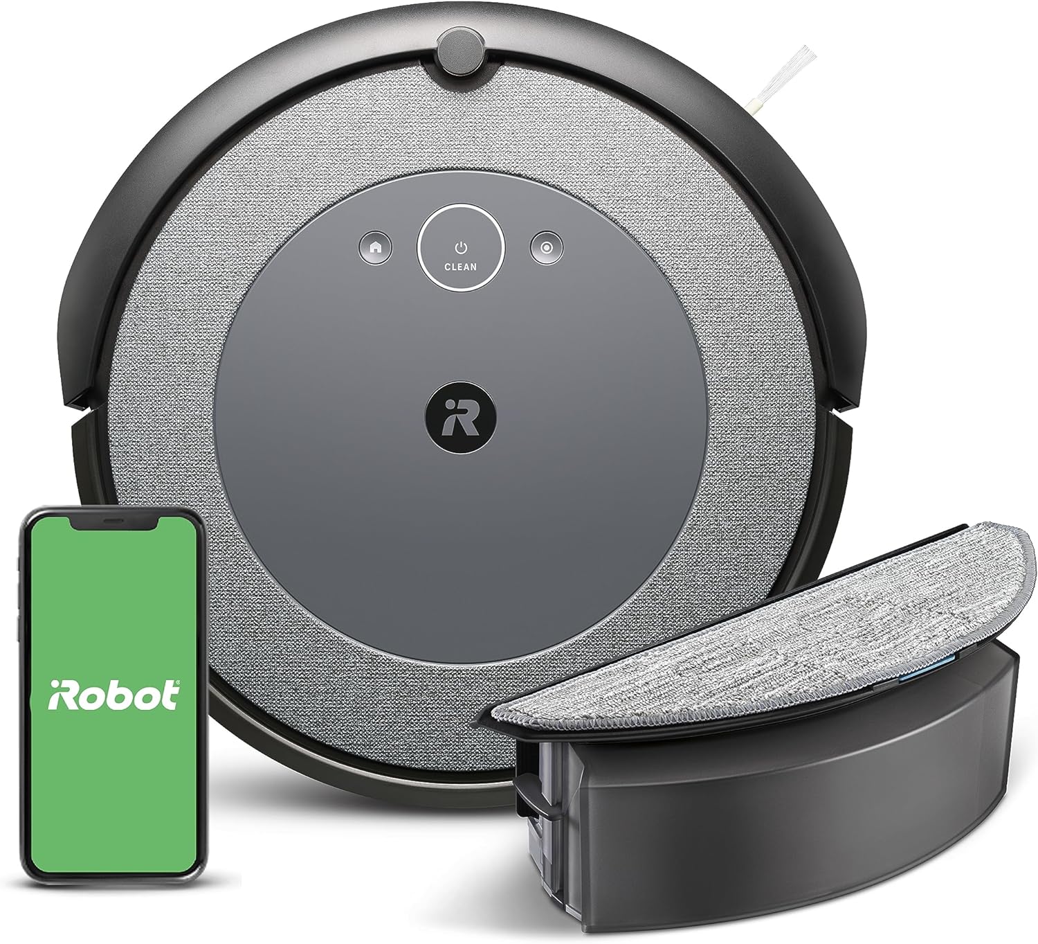 iRobot Roomba Combo j5 Robot Vacuum & Mop, Wet and Dry Cleaning, PetFriendly, Powerful 4Stage