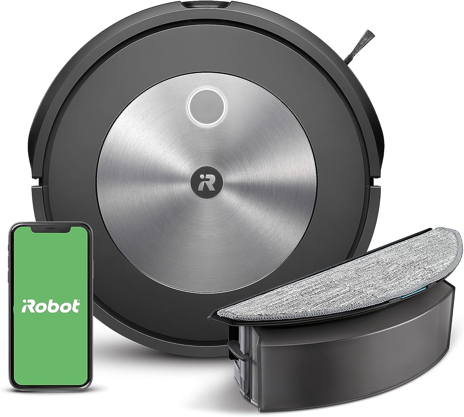 iRobot Roomba Combo j5 Robot Vacuum & Mop, Wet and Dry Cleaning, PetFriendly, Powerful 4Stage