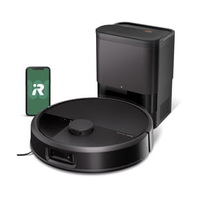 iRobot Max Roomba 715 Robot Vac & AutoEmpty Dock, 4x Suction, 90-Day Auto Empty, Carpet & Hard Floors, Pet Friendly, AllergenLock Bags, Model W255020