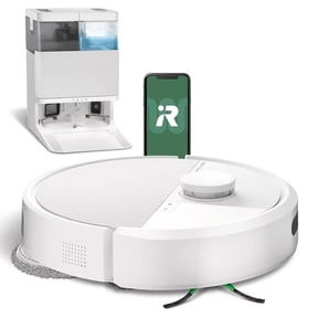 iRobot Roomba Plus 405 Combo Robot Vacuum & Mop + AutoWash Dock - White Edition