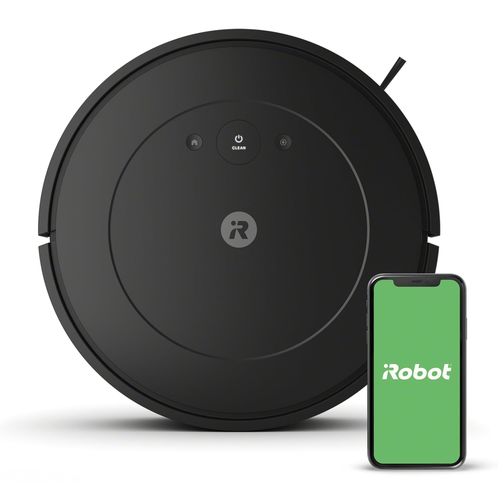 iRobot Roomba Vac Robot Vacuum Q011 - Power-Lifting Suction, Alexa, Quieter Cleaning Mode, Multi-Surface Cleaning, Cleans in Neat Rows, Easy to use, Self-Charging