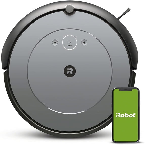 iRobot Roomba i2 2152 Wi-Fi Connected Robot Vacuum - Navigates in Neat Rows, Compatible with Alexa, Ideal for Pet Hair, Carpets & Hard Floors, Roomba i2