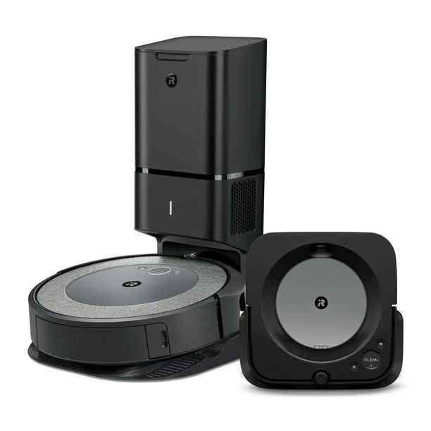 iRobot Roomba i3+ EVO Robot Vacuum and Braava Jet Robot Mop Bundle