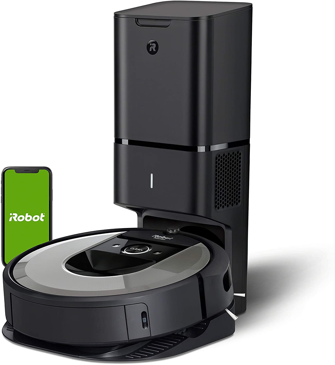 iRobot Roomba i6+ (6550) Robot Vacuum with Automatic Dirt Disposal-Empties Itself, Wi-Fi Connected, Works with Alexa, Carpets, + Smart Mapping Upgrade - Clean & Schedule by Room - image 1 of 3