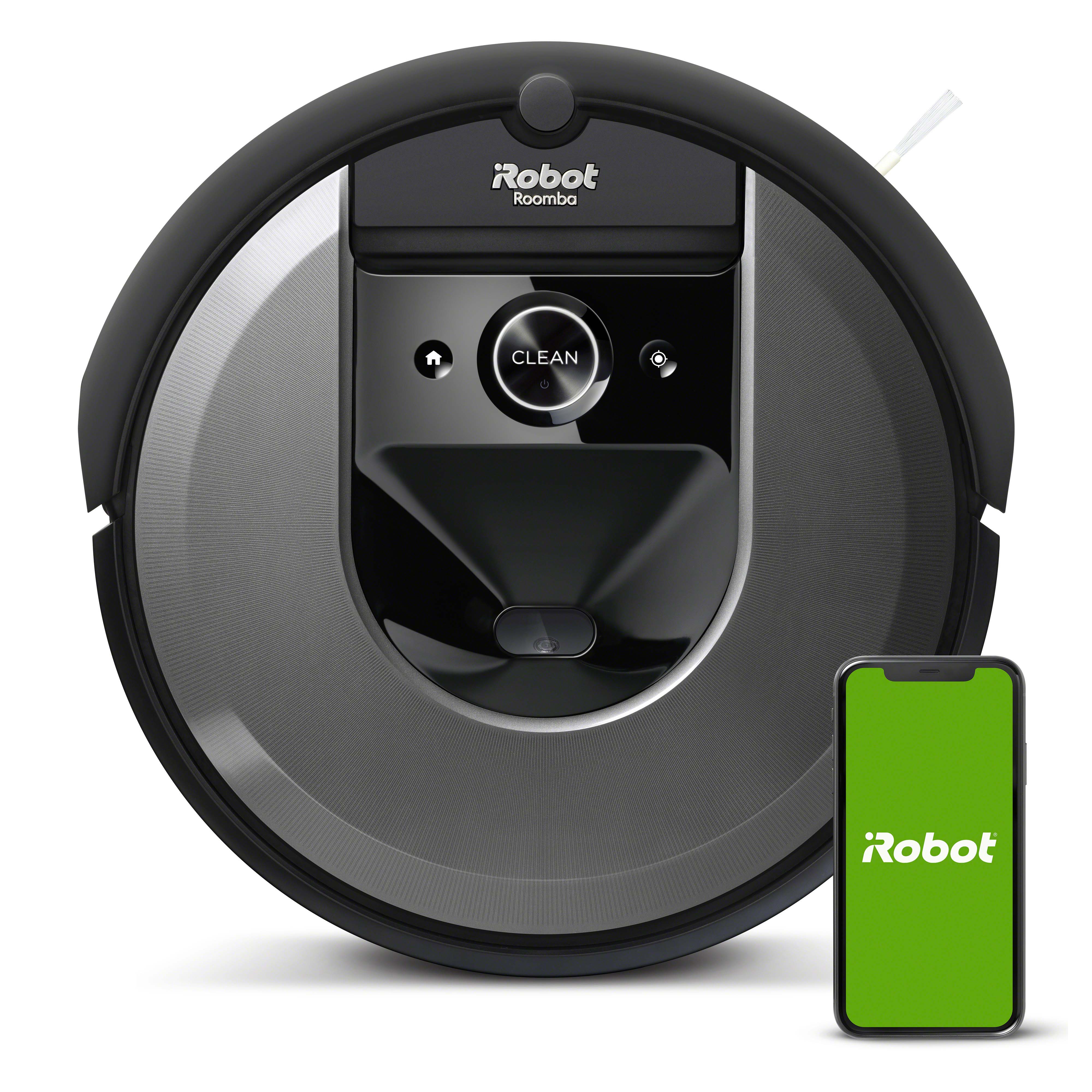 iRobot Roomba i7 (7150) Robot Vacuum- Wi-Fi Connected, Smart Mapping, Works with Google Home, Ideal for Pet Hair, Carpets, Hard Floors - image 1 of 16