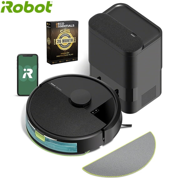 iRobot y354020 Roomba Combo Robot + AutoEmpty Dock Bundle with Deco Essentials Exclusive 26 Month CPS Enhanced Protection Pack