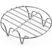 iSPECLE Steamer Rack - Stainless Steel Instant Pot Trivet Accessories, 7 Inch Steam Rack Fits 3, 6 Qt Pressure Cooker, Cooking Cooling Steaming Baking Stand, 1 Pack