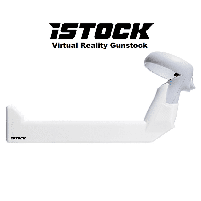 iSTOCK Virtual Reality Gunstock for Meta Quest 2 Quest Pro VR