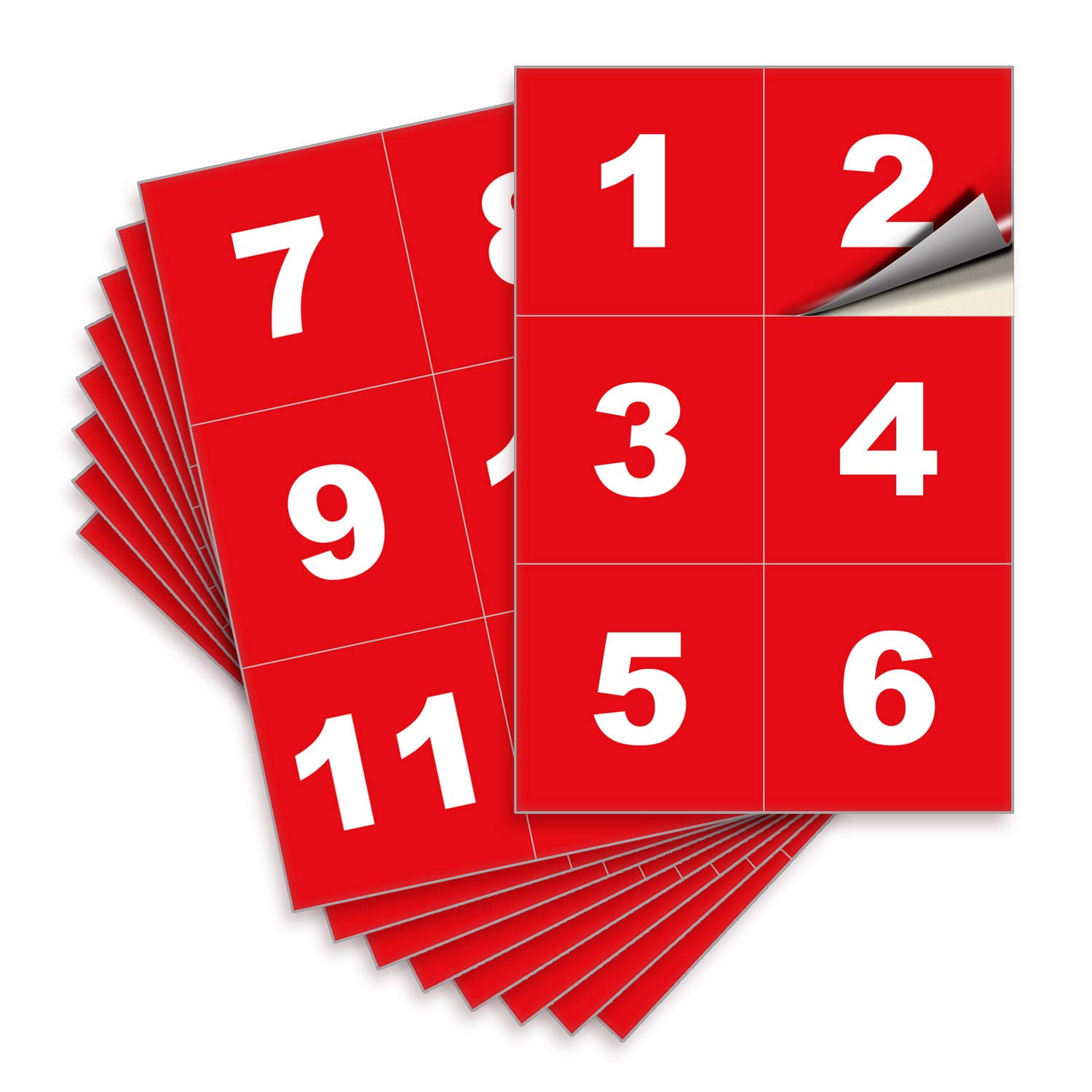 isyfix-red-consecutive-number-stickers-1-to-50-3-inch-1-set-vinyl
