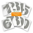 thumbnail image 1 of iSYFIX Silver Vinyl Numbers Stickers – 2 Inch Self Adhesive (2 Sets)- Premium Decal Die Cut and Pre-Spaced for Mailbox, Signs, Window, Door, Cars, Trucks, Homes, Businesses, Address Numbers, 1 of 6