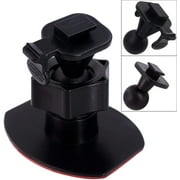 iSaddle CH02B Car Dash Camera Mount Holder for 3M Double-Sided Adhesive Base -Driving Video Recorder Windshield/Dashboard Mount Holder for Yi/Apeman/DOD/HP Car DVR Camera GPS Phone Permanent Mount