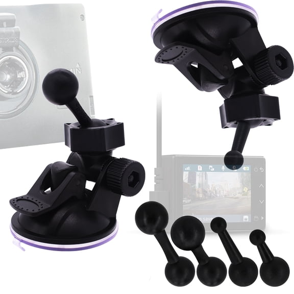 iSaddle for Garmin Dash Cam Holder - Suction Mount Holder for Garmin Speak Plus Dash Cam Mini 30 35 45 46 55 56 65W 66 66W Nuvi Drive Drivesmart Dezl Zumo Driveassist DriveLuxe StreetPilot RV GPS