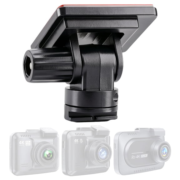 iSaddle Mini Sticky Mount for ROVE R2-4K, R2 PRO, R2 Dual,R2-4K Dual PRO Secure Windshield Hold, Easy Installation/Removal, Adhesive Replacement Mount For ROVE R2 Series Stealth 4K 360 Dash Camera