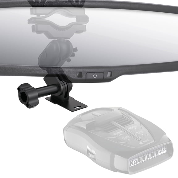iSaddle Mount for Cobra Radar Detector - Rearview Mirror Mount for Cobra iRAD ESD RAD 480i 450 380 SPX 5000 5300 5400 5500 6500 6600 6700 7700 7800 7800BT Detector [Never Fall Down Any More]