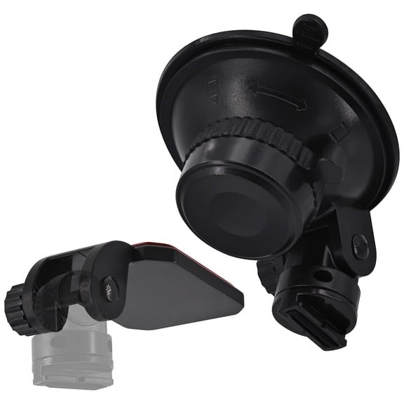 iSaddle Windshield Suction Cup Mount Holder & Dashboard Adhesive Sticky Mounting Bracket Compatible With ROVE R2-4K, R2-4K PRO, Stealth 4K, Stealth 4K PRO, Insignia NS-DCDCHH2 Dash Cam Series