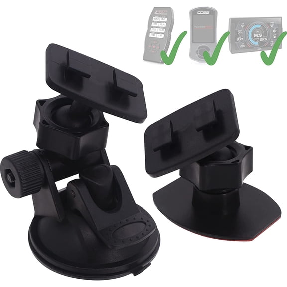 iSaddle Windshield Suction SCT X4 SF4 Mount Holder & Adhesive Dashboard Cobb AccessPORT V3 Mount Holder for Bama SCT X3 Edge Products Insight CT CTS CTS2 CTS3 CTS2 CTS3 Mustang WRX Tuner Programmer