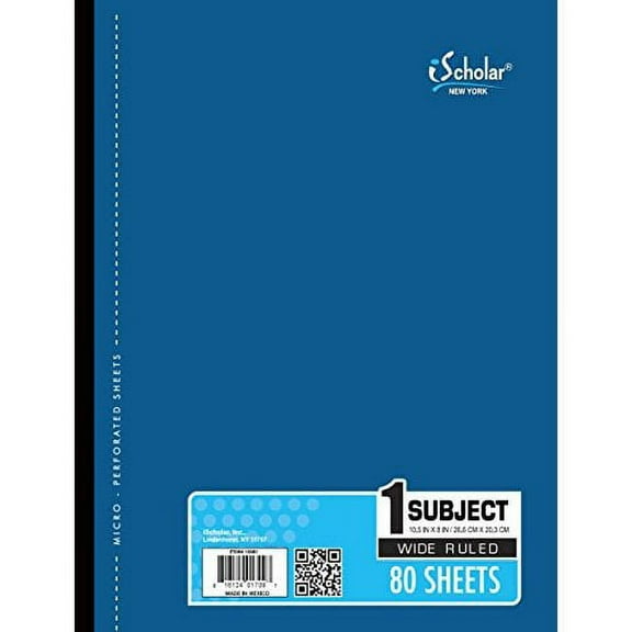 iScholar Coil Less 1 Subject Notebook 10581