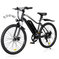 thumbnail image 1 of iScooter Electric Bike for Adults 20 Mph, 55Miles Electric Bicycle,500W Commuting Electric Bike with 36V 10.4Ah Battery, 5-Speed, 26" Tires and Front Fork Suspension, 1 of 10